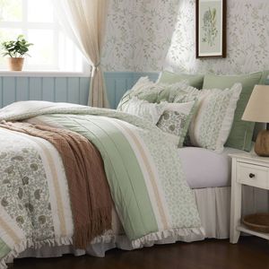 ชุดผ้าห่มคอตตอนเพอร์คาเล่ 9 ชิ้น ขนาดแคลคิง ชุดผ้าห่มพรีเมียม - Product Image 2
