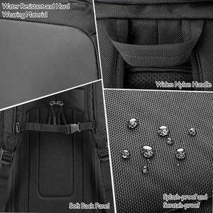 Sac de ski léger avec plusieurs compartiments et conception facile à transporter, sac de ski avec fermetures éclair robustes - Product Image 4