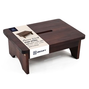 Handcrafted Walnut Wood <b>Step</b> Stool - Modern Aesthetic | Wholesale - Product Image 5