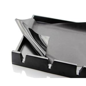 IKZARSA - Juego de Herramientas de Barbería Profesionales de Madera Negra Resistente, Caja Organizadora para Cortapelos y Recortadoras, para Uso en Salón - Product Image 3