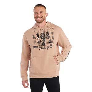 Sweat à capuche décontracté pour homme, coupe ajustée, imprimé, en molleton de coton, séchage rapide, design personnalisé, collection automne 2026, prix bas, élégant - Product Image 5