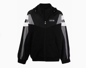 Sport Tracksuit Wholesale Training Joggers Sets Unisex School Uniform Sportswear Winter Windbreaker <b>Jacket</b> Custom Print for Men - Product Image 4