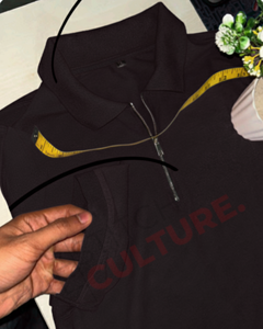 Camiseta Polo con Cierre y Logotipo Personalizado, Algodón y Elastano, Tejido de Punto Transpirable y Ecológico, Venta al Por Mayor OEM - Product Image 2