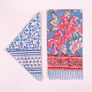 Bandana carré en coton à motifs, fait main, respirant, décontracté, unisexe, style bohème - Product Image 5
