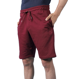 New Arrival Custom Men's Gym Shorts 100% Cotton Elastic Waist Solid Comfortable Plain <strong>Sweatshort</strong> For Sale - Product Image 1