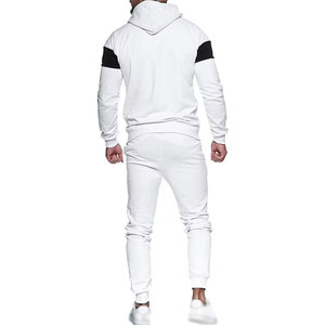 Custom <b>Men</b> Athletic Tracksuit Set Full Zip <b>Track</b> <b>Jacket</b> And Jogger Casual Wear OEM ODM Wholesale - Product Image 4