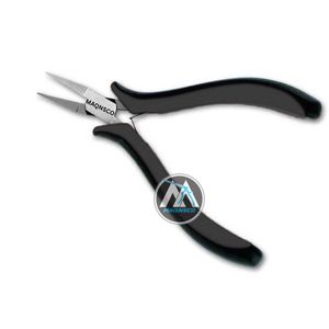 Pince à bijoux en acier inoxydable avec mâchoire en nylon Logo personnalisable État neuf - Product Image 3