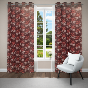 Supremo Modern 4x5 Feet Wave <b>Curtain</b> <b>Pleated</b> Polyester Panel for Home Hotel Office Hospital Grommet <b>Hook</b> Processing Rope Format - Product Image 3