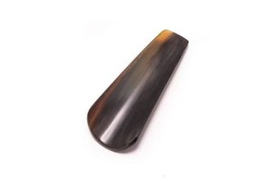 Elegant horn shoe natural material shoe horn handcrafted curved design smooth polished finish durable footwear <b>helper</b> tool - Product Image 2
