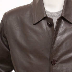 Chaqueta de cuero a prueba de viento para hombre, estilo moderno, de alta gama, en oferta, ropa de invierno con mangas largas, chaqueta de invierno - Product Image 4