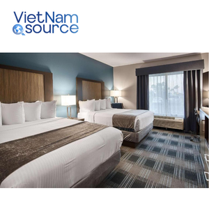 L'ensemble de meubles de chambre à coucher d'hôtel sur mesure classique offre des ensembles complets de qualité supérieure ODM OEM Service CaseGoods pour le projet Motel 6 - Product Image 3