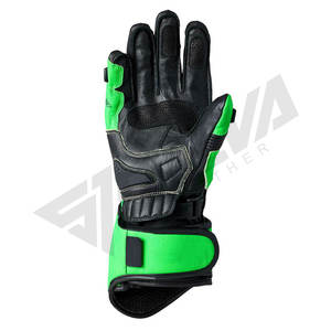 Guantes de Motocicleta de Cuero Personalizados con Pantalla Táctil, Protección Completa para los Dedos, Invierno, para Hombre, con Protección Rígida en los Nudillos, Unisex, OEM, Guantes de Carreras - Product Image 3