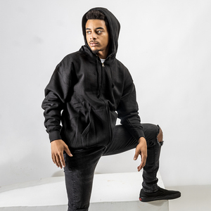 Sudadera con capucha unisex de algodón 100% de 350 g, peso medio, corte regular, con cremallera, estampado digital, ecológica, antiarrugas, de secado rápido, para invierno. - Product Image 1