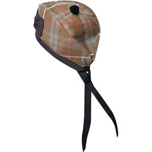 Chapeau Glengarry en tartan pour uniforme Highland, fabriqué en tissu respirant laine-acrylique pour un confort tout au long de la journée - Product Image 4