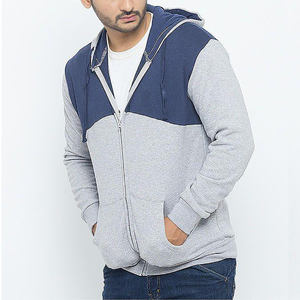 Top Casual Winter Hoodies for Men Fashion Custom Logo Printed Plain Regular Sizes Zip-Up Sweatshirts 100% Cotton - Product Image 4