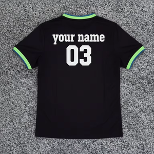 เสื้อฟุตบอลทีมสั่งทำพิเศษ 150GSM โพลีเอสเตอร์ 100% พิมพ์ลายด้วยความร้อน OEM ODM MOQ 10 - Product Image 5