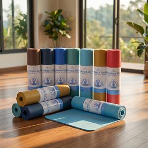 Fabricante de Tapetes de Yoga EVA Ecológicos OEM |   Impermeable y Antideslizante |   175 cm / 182 cm |   Logotipo y Empaque Personalizados |   Fábrica en Vietnam - Product Image 1