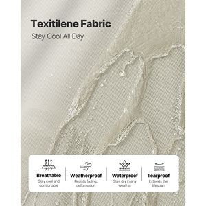 Silla Reclinable Plegable para Exteriores con Capacidad de Carga de 400 Libras, 5 Posiciones Ajustables, Fácil de Montar, para Tomar el Sol - Product Image 6