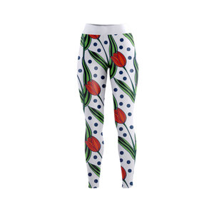 Custom Wholesale Womens Workout Set <b>High</b> Waist Leggings Sports Bra Sublimation Print Yoga & Gym wear - Product Image 3