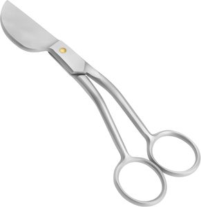 Ciseaux à cuticules professionnels en acier inoxydable durable pour droitiers, pour des soins des ongles de précision, manucure, pédicure, peaux mortes - Product Image 1