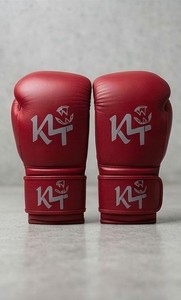 Guantes de Boxeo de Cuero con Cordones, Nuevo Modelo, Logotipo Personalizado, Guantes de Boxeo Profesionales para Entrenamiento de MMA y Muay Thai - Product Image 6