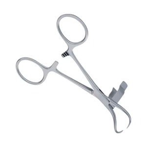 ที่หนีบผ้าขนหนูสแตนเลสแบบใช้มือ คีมเย็บผ้า  เครื่องมือทันตกรรม สำหรับใช้งานทางทันตกรรมระดับมืออาชีพ - Product Image 4