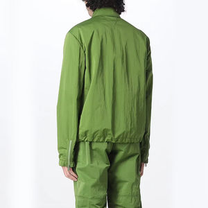 Chaqueta Cortavientos Impermeable de Moda Urbana, Gruesa y Suave, con Cremallera y Logotipo Personalizado para Deportes y Running, Venta al Por Mayor - Product Image 4