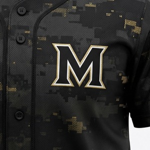 Camiseta de Béisbol Moderna con Camuflaje Urbano, Secado Rápido, Ligera, Uniforme Deportivo, MALUZA INDUSTRIES, Camiseta Personalizada - Product Image 5