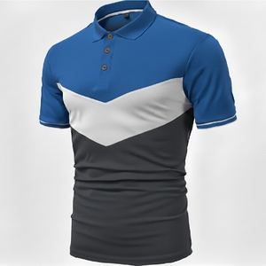 Mens <b>Classic</b> Fit Polo Shirt Short Sleeve Breathable Fabric Casual Summer Fashion Comfortable Outdoor Top - Product Image 6
