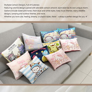 Custom Cartoon Reading <b>Pillow</b> Soft <b>Bed</b> Rest Cushion Foldable Squishy Backrest <b>Pillow</b> for Kids Home Decor - Product Image 2