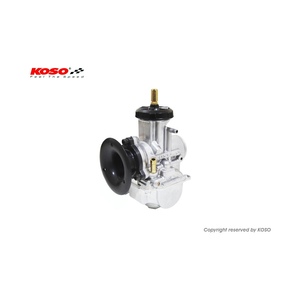 Koso 28mm Evo Vergaser PWK Kraftstoffeinspritzung Silber Schwarz Motorrad-Vergaser für Rennmotorräder - Product Image 3