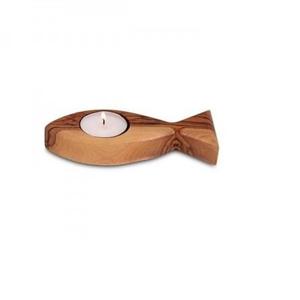 Support de bougie en bois rustique avec bords naturels, fait main, pour bougies chauffe-plat, décoration de table, mariage, fêtes, Ramadan, Noël, décoration intérieure - Product Image 6