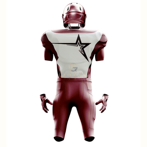 เสื้อฟุตบอลอเมริกันแบบฝึกซ้อม ดีไซน์ดั้งเดิมจากซัพพลายเออร์จีน ชื่อทีม 100% โพลีเอสเตอร์ แห้งเร็ว ระบายอากาศได้ดี สำหรับผู้ใหญ่ รับผลิตแบบ OEM - Product Image 2