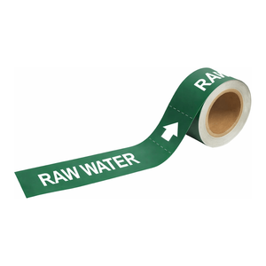 Marqueurs flexibles pour tuyaux d'eau brute - To-Go pour l'identification des tuyaux industriels par Brady - Product Image 1