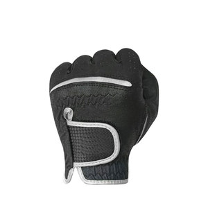 Gant de golf en tissu microfibre pour homme, 1 pièce, pour gaucher, durable, noir, cadeau pour tous les golfeurs - Product Image 5