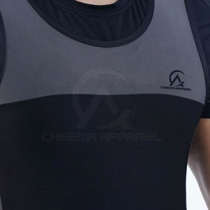 Premium Soft Stretchy Fabric Durable Comfortable Sport Activewear <b>Singlet</b> <b>For</b> <b>Men</b> Workout Gym Training <b>Singlet</b> - Product Image 4