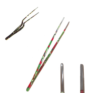 Professional Chef Tweezers Used for Chef Plating and Useful for Chefs 5 Piece Culinary Plating Set Stainless Steel Kitchen - Product Image 1