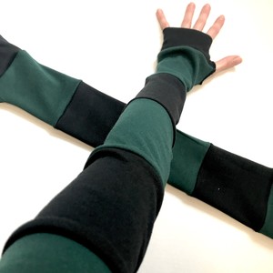 Manguito de brazo a rayas morado y negro para adultos, protección anti-UV, diseño elástico unisex, para ciclismo y actividades al aire libre, manguito de brazo personalizado. - Product Image 5