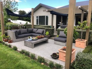 Waterproof Modern Eco-Friendly Durable <b>Outdoor</b> Modular <b>Sofa</b> Set with Premium Cushions for Garden Patio Indoor Use - Product Image 3