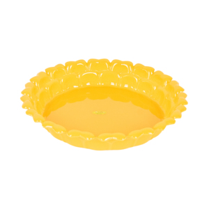 Small Lotus Cup <b>Dish</b> Drying Tray Non-Folding Single Stackable Flexible Design Precision-Made Durable Plastic Modern Waterproof - Product Image 2