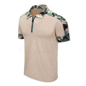 Chemise décontractée pour homme en tricot 100% coton avec logo personnalisé, manches courtes, respirante, grandes tailles et personnalisable - Product Image 2
