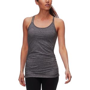 Women's Light Blue <b>Racerback</b> Short Tank <b>Top</b> Solid Knitted Breathable Sleeveless Sexy Casual Workout Yoga Shirt - Product Image 2