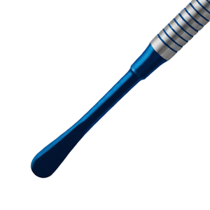 Elevador periostal Molt # Instrumento Quirúrgico de Acero Inoxidable M9 con Puntas Azules y Mango Hueco para Extracción Dental y Elevación de Raíces - Product Image 5