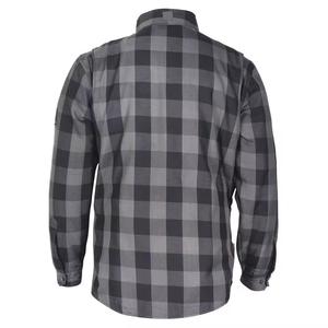 Classic Button-Up Solid Flannel Knitted <b>Men's</b> <b>Dress</b> Shirts 100% Cotton Pakistan Made Custom Colors OEM High Street Style Summer - Product Image 2