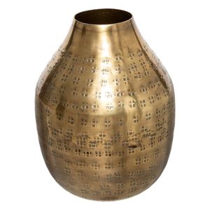 Vase à fleurs en métal doré, idéal pour la décoration de table de luxe, l'aménagement intérieur et les arrangements floraux élégants - Product Image 6