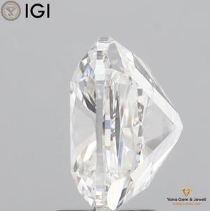 เพชรทรงคุชชั่นหรูหรา พร้อมใบรับรอง IGI ความสะอาด VS1 สี F เพชร CVD ผลิตในห้องปฏิบัติการ น้ำหนัก 4.01 กะรัต สำหรับแหวนสวมใส่ประจำวันแบบโซลิแทร์ - Product Image 6