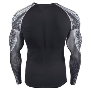 2026 New Blank Rash Guard Your Logo Custom Design Made Logo Sportswear Polyester/Nylon Sleeveless Breathable <b>Compression</b> <b>Shirt</b> - Product Image 4