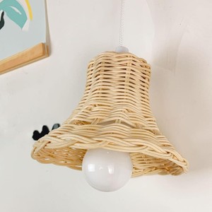 Lampe de chevet pour enfants au prix de gros, meilleur choix, abat-jour en rotin durable pour la décoration de la chambre d'enfant - Product Image 1