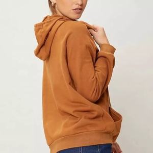 Sudadera con Capucha Estampada Oversize Corta Unisex 100% Algodón con Logo Personalizado para Otoño/Invierno, Cuello con Capucha, Posición Frontal, Venta al por Mayor - Product Image 2