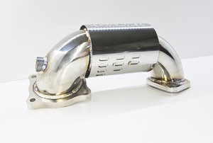 Nouveau Downpipe d'échappement en acier inoxydable 304 pour Hyundai Elantra N-Line 1.6T (MAINTEC) - Tuning haute performance, épaisseur 1,5 mm - Product Image 6